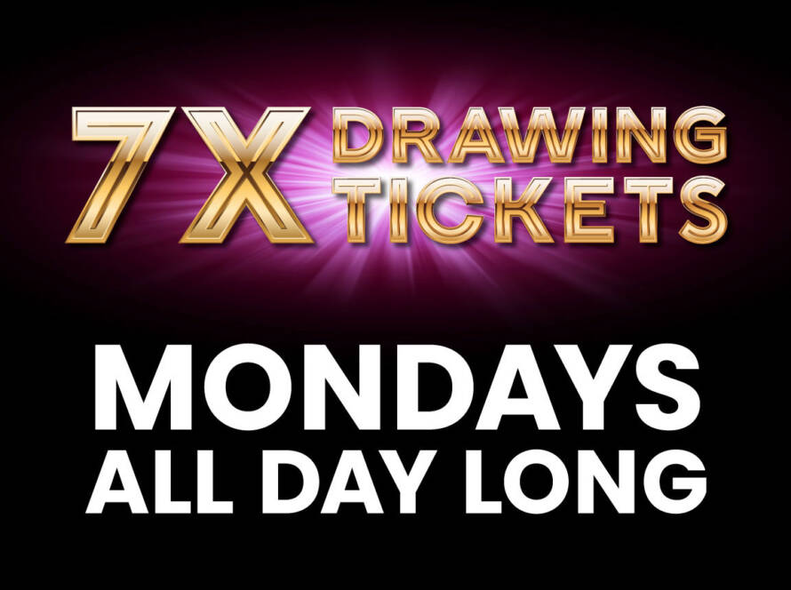 7X Drawing Tickets