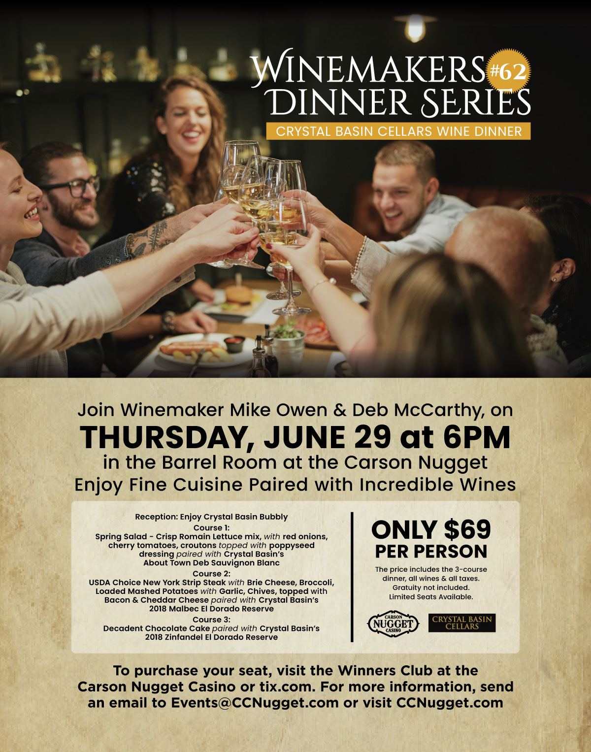 June 2023 Winemakers Dinner Series