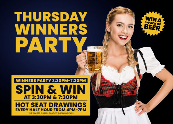 Thursday Winners Party