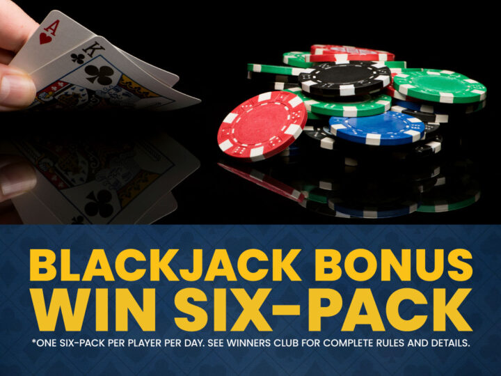 Table Games Blackjack Bonus Giveaway