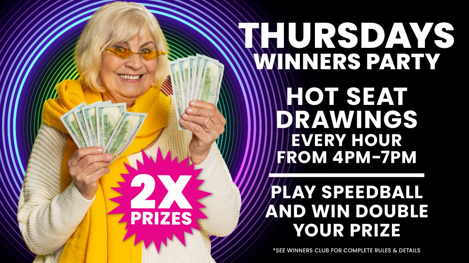 Thursdays Winners Party