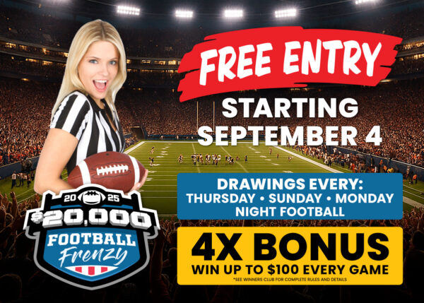 $20,000 Football Frenzy