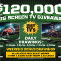 $120,000 TV Giveaway
