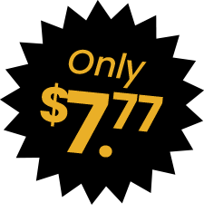 only $7.77
