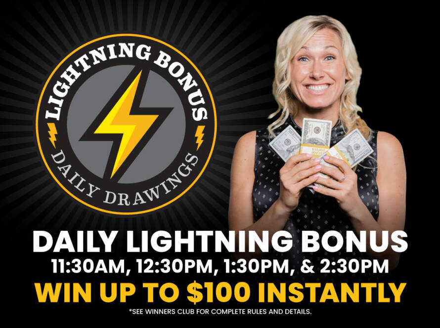 Daily Lightning Bonus Promotion