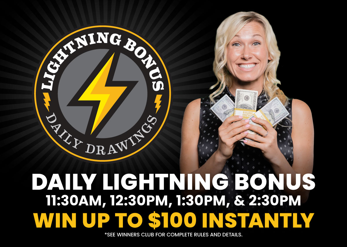 Daily Lightning Bonus Promotion