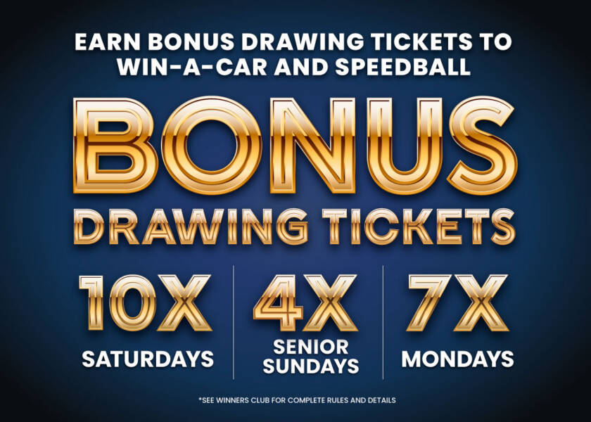 Bonus Drawing Tickets
