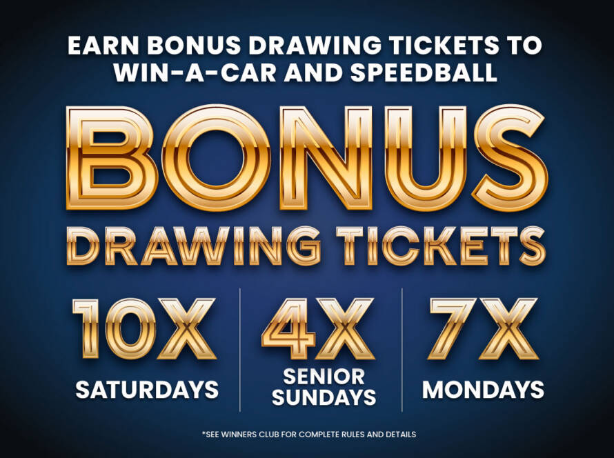 Bonus Drawing Tickets