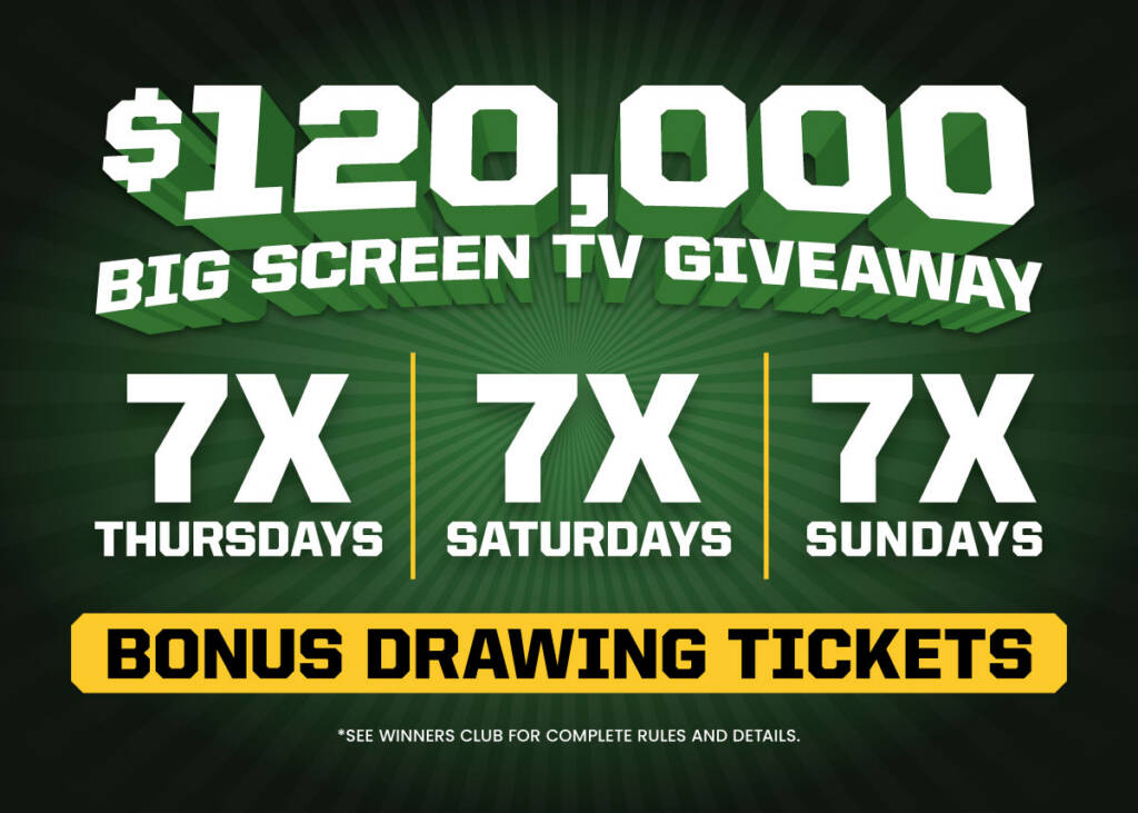 7X Bonus Drawing Tickets