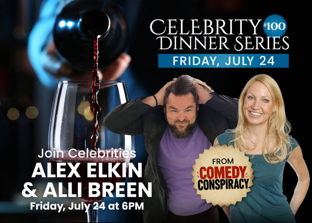 July Celebrity Wine Dinner
